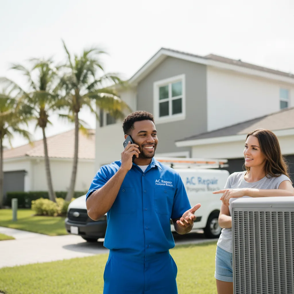 AC Repair Pompano Beach customer support in Muskego